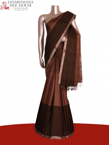 Exclusive Handloom Thread Weave Soft Silk Saree